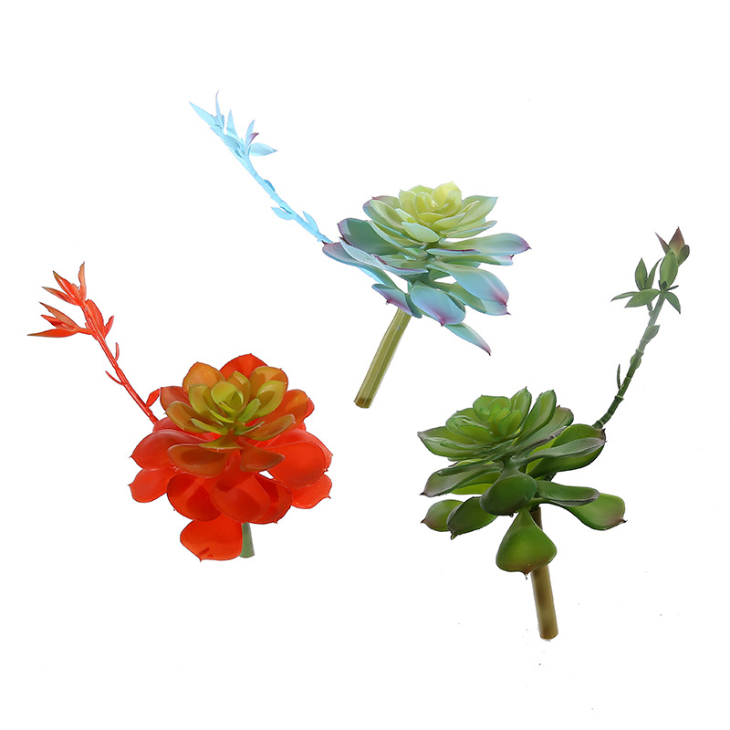 Succulent Arrangement Mini - Wusmart Zhong Shi Lian ต้นไม้อวบน้ำประดิษฐ์ขนาดใหญ่อุปกรณ์ดอกไม้ DIY