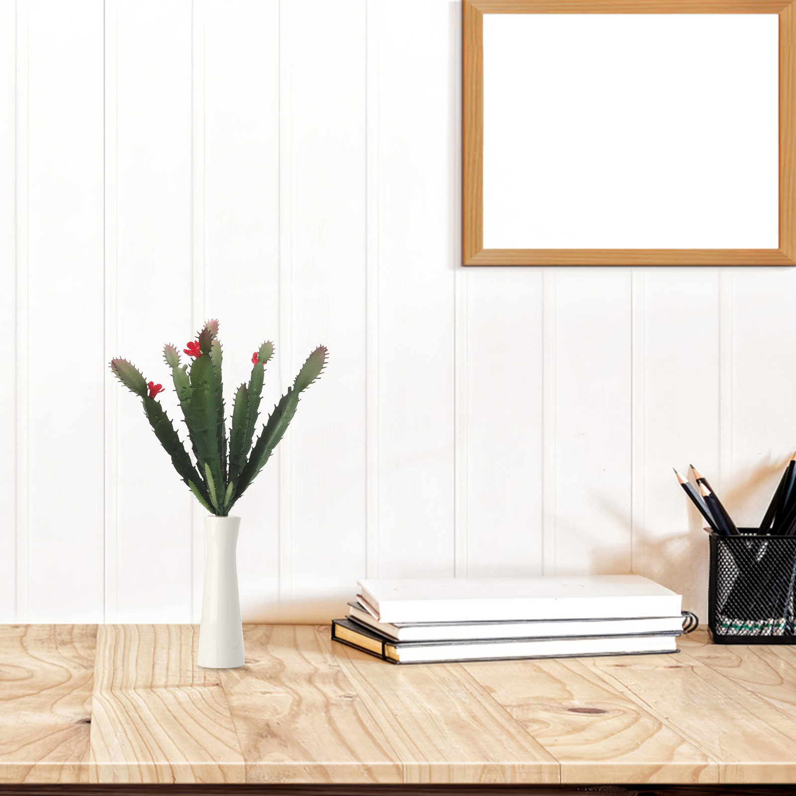 ชุดดอกไม้ประดิษฐ์แบบจำลองต้นกร - Succulent Arrangement Mini บทวิจารณ์และราคา