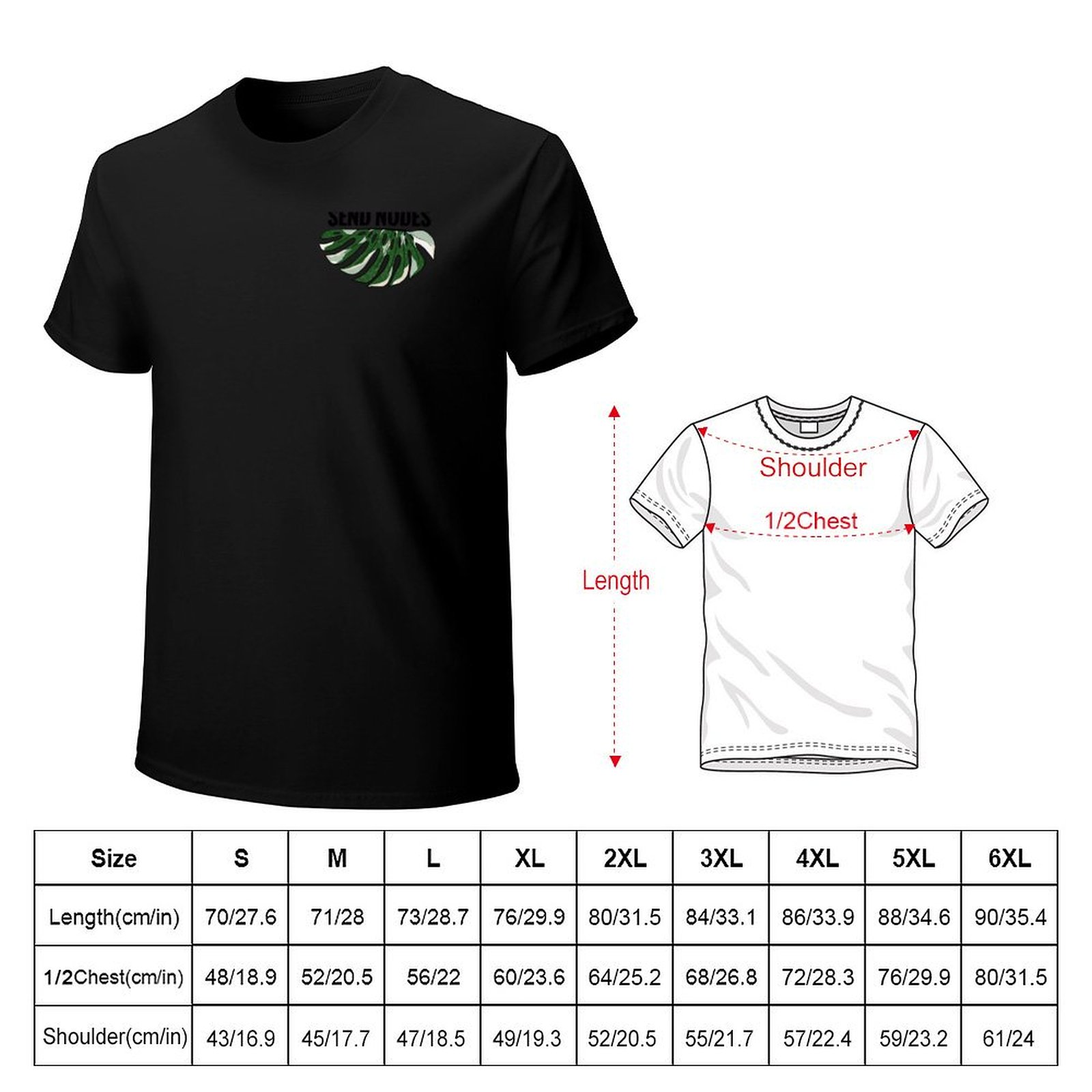 Send Nodes - เสื้อยืดลายใบมอนส - Variegated Monstera Node บทวิจารณ์และราคา